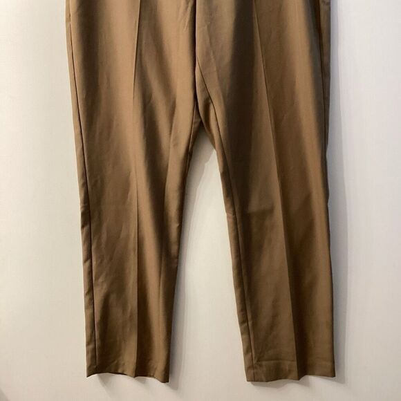 Collusion Brown Slim Tailored Trousers Pants - Picture 4 of 12